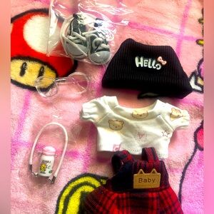 Labubu BUNDLE outfit with accessories!!